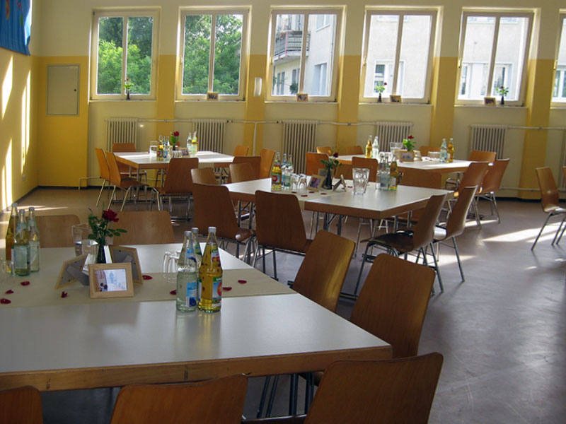 Stadtteilzentrum Briegelacker – Saal, Küche & Co