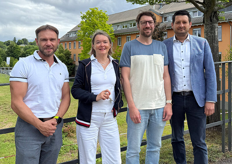 BILD Von links nach rechts: Sascha Eigner, Eva Pfistner, Sven Reutner und Thorsten Schmieder