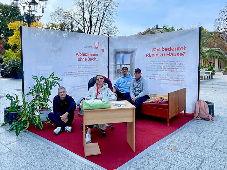 Bild des Messestands auf der Vieser Brücke
