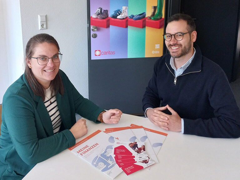 Bild eines Beratungsgesprächs bei startklar