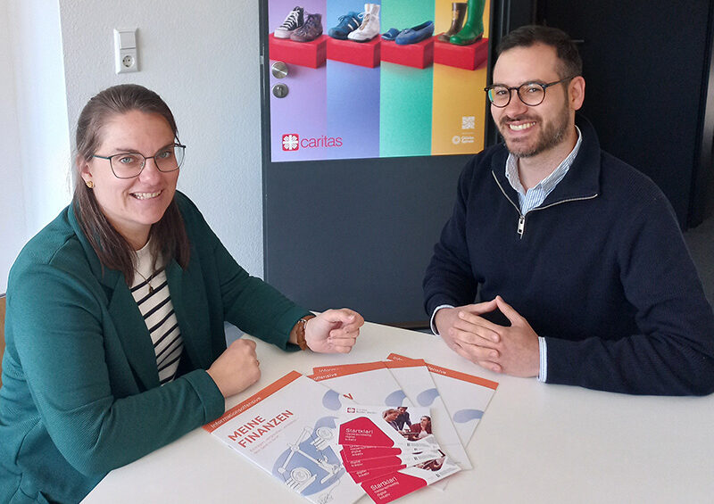 Bild eines Beratungsgesprächs bei startklar