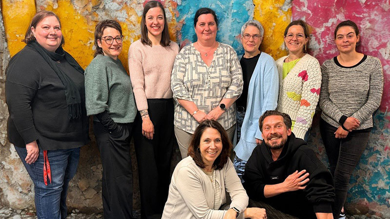 Gruppenbild der Mitarbeitervertretung der Caritas