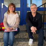 Bild Von links nach rechts: Alexandra Huber-Hennig und Christi-an Frisch