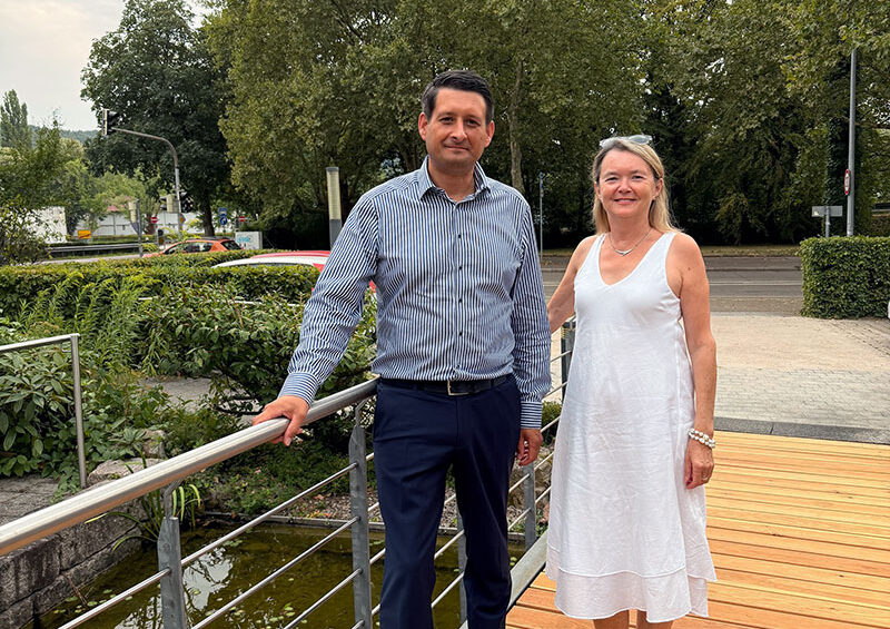 Thorsten Schmieder und Eva Pfistner